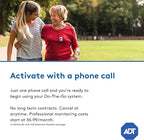 ADT - On-The-Go Mobile Medical Alert System for Seniors - GPS Capabilities, Included Waterproof Wearable Panic Button, 24/7 U.S. Based Monitoring (Fall Detection Pendant)