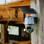 TACTACAM – Defend 360 Cellular Security Camera, 4K Photos, 1080p Video, Solar + Rechargeable Battery, 360° Pan/Tilt/Zoom, LTE Cellular, Motion Alerts, Weather Resistant