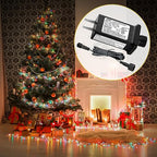 4.5V 1A LED Controller with Extension Cord, Replacement Model JT-DC45V1000-C Class 2 Power Supply IP44 LED Light Controller Low Voltage Transformer for Halloween Christmas Holiday String Light