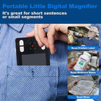 3.5 Inch Digital Magnifier, 2X-32X Times Zoom Portable Video Magnifier for Visually Impaired, Low Vision, Color Blindness, Amblyopia