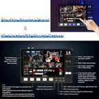 Feelworld L4 Switcher 10.1 Inch Touch Screen Multi-Camera Video Mixer Switcher,4xHDMI,SDI,Audio Input/Output,App/PTZ Control,USB3.0 Fast Streaming,Built-in Cooler,13 Transitions