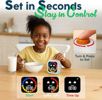 Digital Visual Timer for Kids - Rechargeable 99 Min Timer - Focus & Smoother Routines - Visual Timer for Classroom, ADHD Autism Toddler Support - Daily Use at Home, Therapy or School