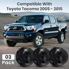 2nd Gen Tacoma Accessories AC Knob Upgrade - 2005,2006,2007,2008,2009,2010,2011,2012,2013,2014,2015 Tacoma Climate Control Dial Mods Set - 2nd Gen Tacoma Mods - for Toyota Interior Replacement Kit