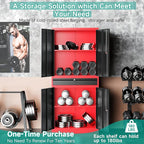 SISESOL Metal Storage Cabinet with Drawer and Lock,Garage Storage Cabinet with Locking Doors and Shelves,71" Black Red Metal Cabinets,Lockable Steel Tool Cabinets for Garage,Home,Office,Shop