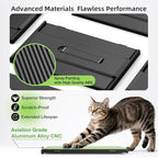 Laptop Screen Extender, Ultra-Thin 15.3" FHD 1200P 16:10 Portable Monitor for Laptop, Lightweight Travel Monitor Extender Plug & Play for 14"-17.3" Laptops, Compatible with Wins/Mac/Android/Chrome