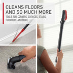 Hoover WindTunnel Whole House Rewind Bagless Vacuum Cleaner, Corded Upright Vac, HEPA Media Filtration, Automatic Cord Rewind, Corded Vacuum Cleaners for Home Use
