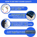 200 Seconds Voice Recorder for Stuffed Animals | Recordable Button Sound Box for Crafters, Hobbyists, etc | Voice Box for Recordable Gifts | Build a Bear Voice Recorder | Toy Recorder