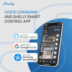 Shelly Pro RGBWW PM | Wi-Fi & LAN Smart Remote Control for RGBW Led Strips with Power Metering | Home Automation | No Hub | Compatible with Alexa & Google Home | iOS Android App | Dimming Control