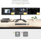 StarTech.com 3-Port DisplayPort 1.4 Splitter, DisplayPort to 3x DP Multi-Monitor Adapter, Triple 4K Computer MST Hub, USB Bus-Powered, Windows Only (MST14DP123DP)