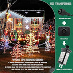 12V 1A Replacement LED Transformer Model JT-DC120V1000-F Class 2 Power Supply IP44 LED Light Controller Low Voltage Transformer for Christmas String Light Inflatable Decorations