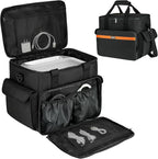 LEFOR·Z Carrying Case Compatible with Jackery Explorer 1000 v2/ECOFLOW River 2/River 2 Max 500/River 2 Pro/BLUETTI Elite 100 V2,Portable Power Station Travel Bag for Charging Cable and Accessories