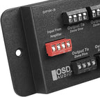 SPW8 Whole House Audio 8-Zone Speaker Distribution Panel Single Audio Input 300W Per Channel - OSD Audio