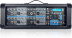 Proreck MX18 8-Channel 2400w Professional Audio Mixer with USB Interface, Bluetooth, Effect Controller, and 15V Phantom Power.Ideal for Studio Recording, Live Performances, DJs, Bands, Party, Wedding