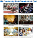 Feelworld L4 Switcher 10.1 Inch Touch Screen Multi-Camera Video Mixer Switcher,4xHDMI,SDI,Audio Input/Output,App/PTZ Control,USB3.0 Fast Streaming,Built-in Cooler,13 Transitions