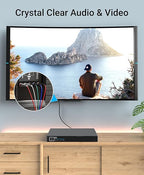 BlueRigger Component Video Cable with Audio (12FT, RCA- 5 Cable, Supports 1080i) - Compatible with DVD Players, VCR, Camcorder, Projector