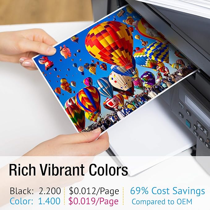 CS Replacement Toner Cartridge Compatible with HP 125A CB540A Black CB541A Cyan CB542A Yellow CB543A Magenta 125A Color CM1312 MFP CM1312NFI CM1300 CP1210 CP1215N CP1217 CP1510 4 Color Set