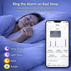 Smart Ring Health & Fitness Tracker for Men & Women, Heart Rate, SPO₂, Sleep & Activity Monitoring, IP68 Waterproof, Long Battery Life, Family Care Mode, No Subscription Fee (Silver, 7)