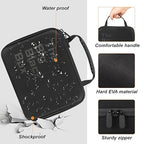 Arkeiliy Battery Organizer, Battery Organizer Storage Case with Tester BT-168, Waterproof Battery Holder Box Holds, Battery Case Organizer 60+ AA AAA C D 9V Batteries (Batteries are Not Included)