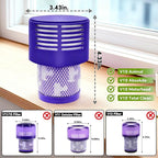 3 Packs V10 Vacuum Filter Replacement for Dyson Cyclone Series, V10 Animal, V10 Absolute, V10 Motorhead, V10 Total Clean, SV12 Series Vacuum Cleaner, Replace Part 969082-01