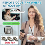 Richelock Fingerprint Door knob, Smart Biometric Door Lock with Keypad, Keyless Entry Code Door Knob, Waterproof & Weatherproof, Auto Lock,Voice Navigation, for Bedroom, Gate,Office