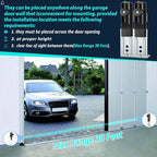 for Genie Garage Door Sensors, GSTB-R STB-BL Safety Sensors (Receiving&Sending), Replacement for Genie/Overhead Garage Door Sensor, Compatible with Genie/Overhead Garage Door Openers Made After 1993