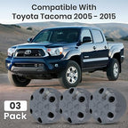 2nd Gen Tacoma Accessories AC Knob Upgrade - 2005,2006,2007,2008,2009,2010,2011,2012,2013,2014,2015 Tacoma Climate Control Dial Mods Set - 2nd Gen Tacoma Mods - for Toyota Interior Replacement Kit