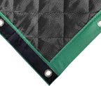 LTCANOPY Sound Barrier Temporary Construction Traffic Industrial Sports Pitches Outdoor Noise Control Sound Blocking Reducing Cancelling Soundproof Screen Blankets 39.3”x78.7-1 Pack-(Green)