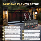 Mighty Mule GTO Gate Opener Remote FM135 MMT103 RB741 - Pack of 3【10-Years-Warranty】
