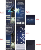 MySmile LP221 Cordless Water Flossers for Teeth with UVC Light Sanitizer and OLED Display, 335ML 4 Modes Water Teeth Cleaner Picks for Teeth Cleaning and Water Flossing (Midnight Black)