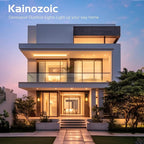 Kainozoic Motion Sensor Dawn to Dusk Outdoor Sensor Light Fixture Anti-Rust Exterior Wall Lighting Waterproof Outdoor Wall Lantern for Porch Patio Front Door Garage