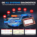 LAUNCH X431 CRP919E OBD2 Scanner, 2026 Bidirectional Scan Tool As CRP919EBT, ECU Code, 35+ Services, Active Test, All System Diagnose, CANFD & DOIP, FCA SGW, Android 10.0, 160+ Brands, 2 Year Update