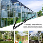 Automatic Window Opener for Greenhouse Solar Sensitive Auto Greenhouse Vent Opener Gardening Tools Automatic Greenhouses Supplies (Single Spring Opener Up to 15lbs)