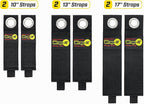 Heavy-Duty Wrap-It Storage Straps (Assorted 6 Pack) - Garage Storage Extension Cord Organizer, Cable Straps for RV Accessories