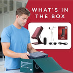 Red Light Therapy for Body & Face - FSA Eligible - 660nm & 850nm Infrared Red Light Therapy Panel for Skin, Muscles & Recovery – Full-Body LED Light Therapy Device with Stand