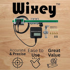 WR550 Wixey Digital Readout with Remote LCD Display - Precision Thickness 12'' Height Measuring Calipers for Planer, Drum Sander, & Wide Belt Sander - 0.002" Accurate Digital Callipers for Measuring