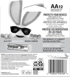 Energizer MAX AA Batteries, 12 Pack, Double A Alkaline Batteries