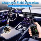 JMDHKK M8000 Hidden Camera Detector, Bug Detector,Camera Finder, Signal Detector for Hotels, Travels, Vehicles, Offices, Public Fitting Rooms (Black)