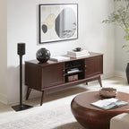 Sanus Fixed Height Speaker Stands for Sonos Era 100 Pair WSSE12-B2 Black