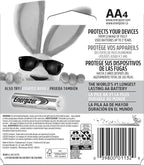 Energizer AA Batteries, MAX Double AA Battery Alkaline, 4 Count