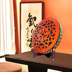 8'' Water Stream Drum | Rain Disk "Water-Fall" | Instrument for Sound Therapy | Ocean Drum | Sonic Energy Wave Drum | Yoga Meditation | Release Pressure | Music Healing Instrument (With Display Stand)