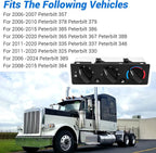 Q21-6012 AC Climate Control Module Compatible with Peterbilt 325 330 335 337 348 357 365 367 378 379 384 385 386 388 389 Trucks A/C Control Panel, Q216012 HVAC Air Temperature Controller Switch Unit