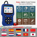 Creator C420 OBD2 Scanner Fit for BMW Mini Full Systems OBD-II Diagnostic Tool with Battery Registration Oil Reset CBS Reset ABS SRS OBD Scan Tool Code Reader [New Version Update of C110+ C310+ C410]
