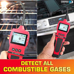 Gas Leak Detector by Forensics | 0-10,000ppm | Natural Gas, Propane, Methane & Combustibles | Super Fast 1 Second Response