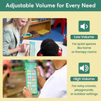 Talkaroo AAC Device for Autism - AAC Communication Device for Nonverbal Kids and Adults - 4 Programmable and 12 Pre Set Iconic Buttons with Adjustable Volume - Used in Classrooms for Speech Therapy