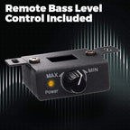 NVX XLCA2 X-Series 2-Channel Line Out Converter Digital Bass Enhancer with xBOOST and Remote Level Control