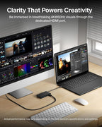 Belkin USB C Hub, 5-Port Hub w/ 4K HDMI Display @ 60Hz, 100W Power Delivery, Fast Data Transfer 5Gbps, USB C Multiport Adapter for MacBook, iPad Pro, Chromebook, & More - Upgraded HDMI 2.0