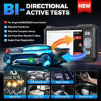 KINGBOLEN OBD2 Scanner S608, 2026 Bidirectional Scan Tool for ABS/SRS/Transmission/Enigne, 9 Reset Oil Brake DPF Bleed Gear Injector Throttle BMS SAS, CAN FD & FCA/Renault SGW, Lifetime Free Update