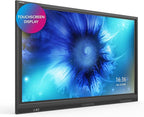 Avocor 75″ 4K IR Interactive Display | Perfect for Large Meeting Rooms, Classrooms and Digital Whiteboarding | 20-Point Touch, Optically Bonded Glass, Front Soundbar