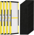 4 Pack FLT4825 HEPA Filter B Replacement with Activated Carbon Pre-Filters Compatible with Guardian Air Purifier AC4825 AC4300 AC4800 AC4900 AC4850