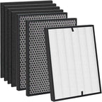 Amboseli 7- Pack 3000 Replacement Filters Compatible with Air Doctor 3000 Serie Air Purifier,Include 1 FLliter, 2 Activated Carbn and 4 Extra Carbn Pre-Filters